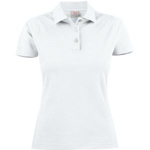 Printer Surf Light Poloshirt Dames Wit