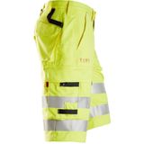 Snickers 6160 ProtecWork, Shorts, klasse 1 - High-Vis Geel
