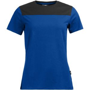 FHB Knut T-Shirt Korenblauw-Zwart maat 2XL