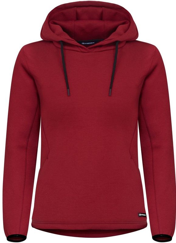 Cutter & Buck Pemberton Hood Dames Biker Rood maat S