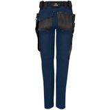Projob 5564 Dames Stretchbroek Met Kniezakken en Spijkerzakken 645564 - Marine