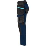 Projob 5564 Dames Stretchbroek Met Kniezakken en Spijkerzakken 645564 - Marine