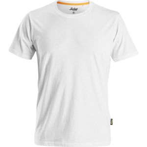 Snickers 2526 AllroundWork T-shirt Biologisch Katoen Wit