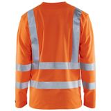 Blåkläder 3381-1070 T-shirt High Vis lange mouw UPF 50+ UV Oranje