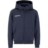 Craft - Community 2.0 Logo FZ Hoodie - Navy - Kinderen