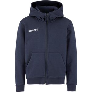 Craft - Community 2.0 Logo FZ Hoodie - Navy - Kinderen