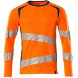 Mascot 19081-771 T-shirt lange mouwen Hi-Vis Oranje/Donkerpetrol