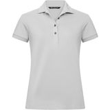 Cutter & Buck Virtue Polo Solid Dames Zilver maat M