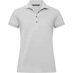 Cutter & Buck Virtue Polo Solid Dames Zilver maat M