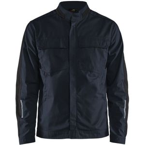 Blåkläder 4444-1832 Industrie jack stretch Donker marineblauw/Zwart