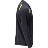 Mascot - Accelerate Multisafe Poloshirt - Donkermarine/Hi-Vis Geel - Antistatisch/Vlamwerend - Lange Mouwen