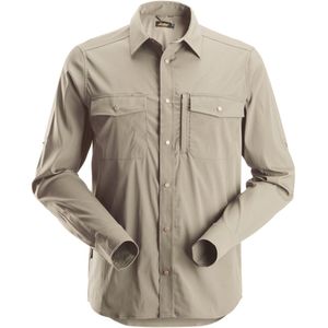 Snickers - Longsleeve LiteWork - Langarm Shirt - Khaki