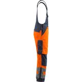 Mascot 15569-860 Amerikaanse overall met kniezakken Hi-Vis Oranje/Donkermarine