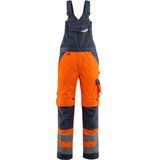 Mascot 15569-860 Amerikaanse overall met kniezakken Hi-Vis Oranje/Donkermarine