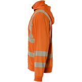 Blåkläder 3573-2538 High Vis Sweatshirt met afneembare capuchon High Vis Oranje maat 4XL