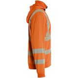 Blåkläder 3573-2538 High Vis Sweatshirt met afneembare capuchon High Vis Oranje maat 4XL