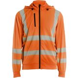 Blåkläder 3573-2538 High Vis Sweatshirt met afneembare capuchon High Vis Oranje maat 4XL