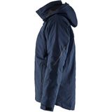 Blåkläder 4408-1917 Dames Lichtgewicht gevoerde winterjas 4-weg stretch Donker marineblauw/Zwart