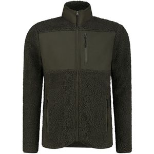 Santino Brooklyn Sherpa Fleecejack Army maat XS