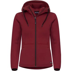 Cutter & Buck Pemberton Hood Fz Dames Biker Rood maat XS