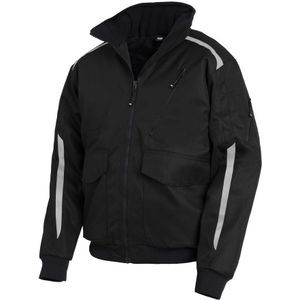 FHB Volker Werkjack met reflectoren Zwart maat S