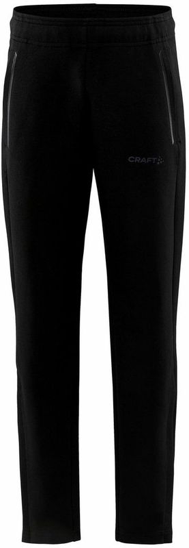 Craft - Core Soul Zip Sweatpants Jr - Zwart - Sportbroeken