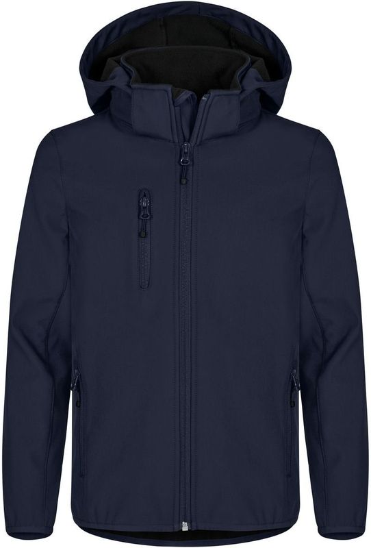 Clique - Classic Softshell Jacket - Dark Navy - Junior Kinderen