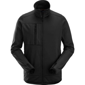 Snickers 8059 AllroundWork Fleece Jack met Rits Zwart maat S