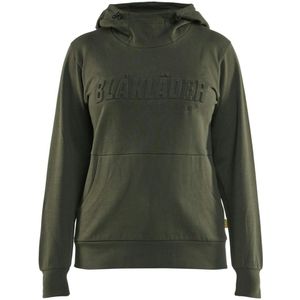 Blaklader - Dames Hoodie 3D - Zacht Jersey - Met Telefoonzak en Snoerdoorgang