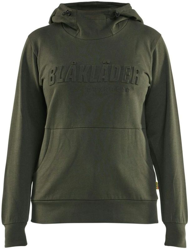 Blaklader - Dames Hoodie 3D - Zacht Jersey - Met Telefoonzak en Snoerdoorgang