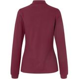 Pro Wear by Id 0545 Long-sleeved polo shirt stretch women Bordeaux