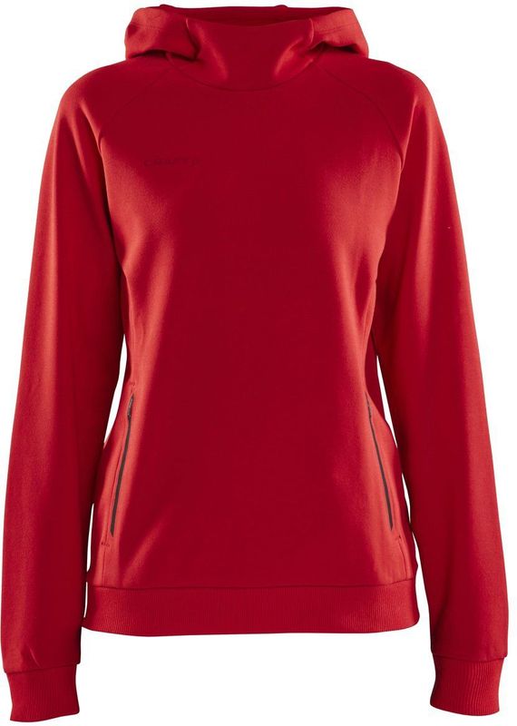Craft Core Soul Hood Sweatshirt Dames Bright Red maat XL