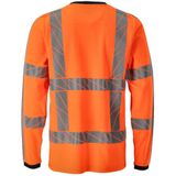 Mascot 24081-771 T-shirt lange mouwen Hi-Vis Oranje maat 2XL