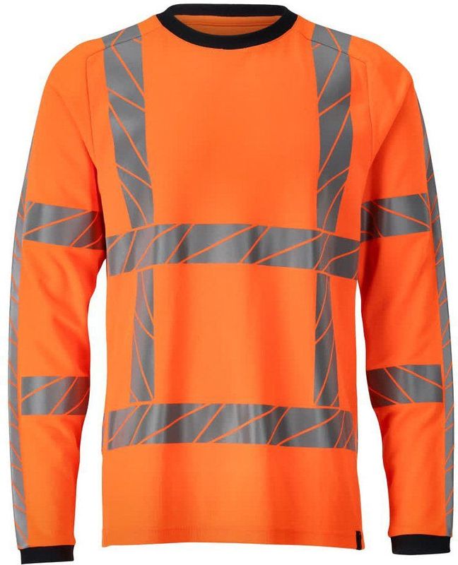 Mascot 24081-771 T-shirt lange mouwen Hi-Vis Oranje maat 2XL