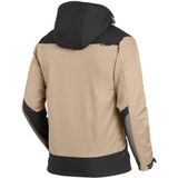 FHB Jannik Softshell-Jack Beige-Zwart