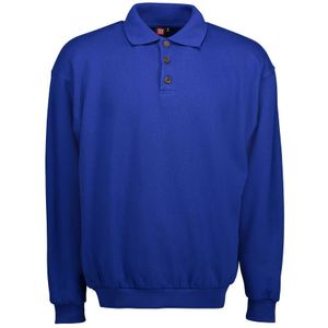 Pro Wear ID 0601 Men Classic Polo Sweatshirt Royal Blue