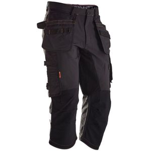Jobman 2195 Stretch Long Shorts Zwart