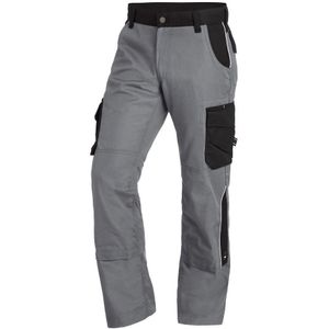 FHB Bruno Werkbroek Twill Grijs-Zwart