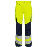 F. Engel 2545 Safety Light Trouser Repreve Yellow/Blue Ink maat 26