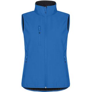 Clique Classic Softshell Vest Dames Kobalt