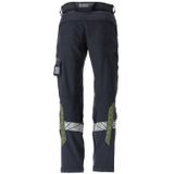 Mascot 21279-284 - Broek met Kniezakken - Donkermarine/Hi-Vis Geel