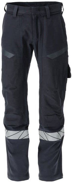 Mascot 21279-284 - Broek met Kniezakken - Donkermarine/Hi-Vis Geel