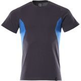 Mascot 18082-250 T-shirt Donkermarine/Helder Blauw maat M