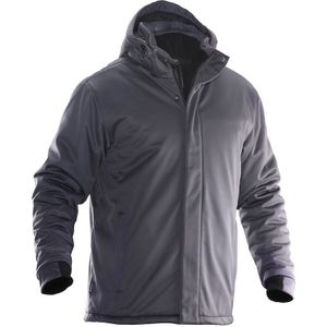 Jobman 1040 Winter Jacket Softshell Donkergrijs maat L