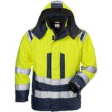 Fristads - High vis Airtech® - Winterjack - Geel/Marineblauw - Klasse 3