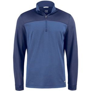 Cutter & Buck Traverse Half Zip Heren Donker Marineblauw