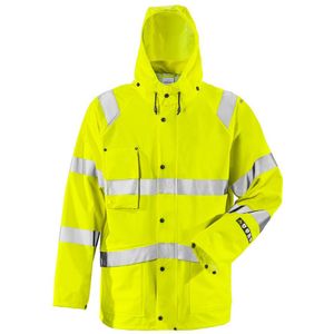 Fristads Flame high vis regenjack klasse 3 4845 RSHF Hi-Vis geel maat XS