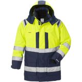 Fristads - High vis Airtech® 3-in-1 Parka - Geel/Marineblauw - Winddicht - Ademend