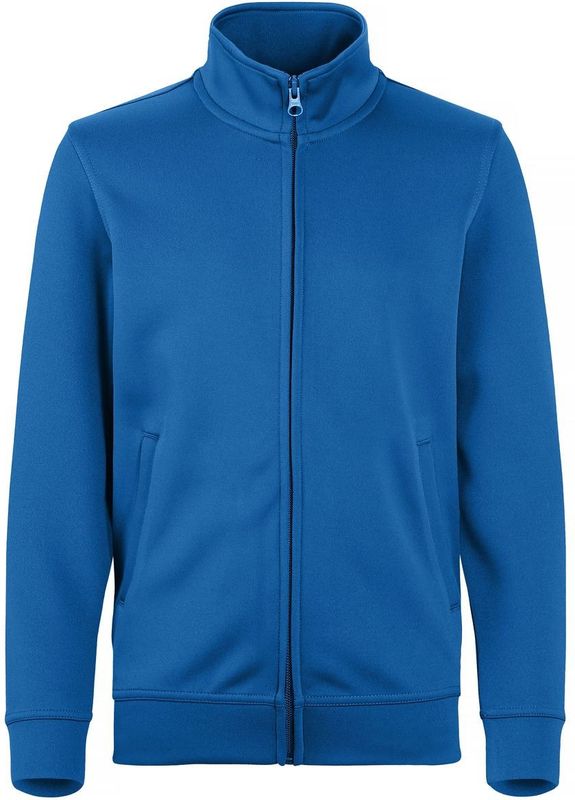 Clique - Basic Active - Cardigan - Kobalt - Junior Kinderen