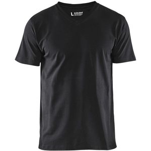 Blåkläder 3360-1029 T-Shirt V-hals Zwart